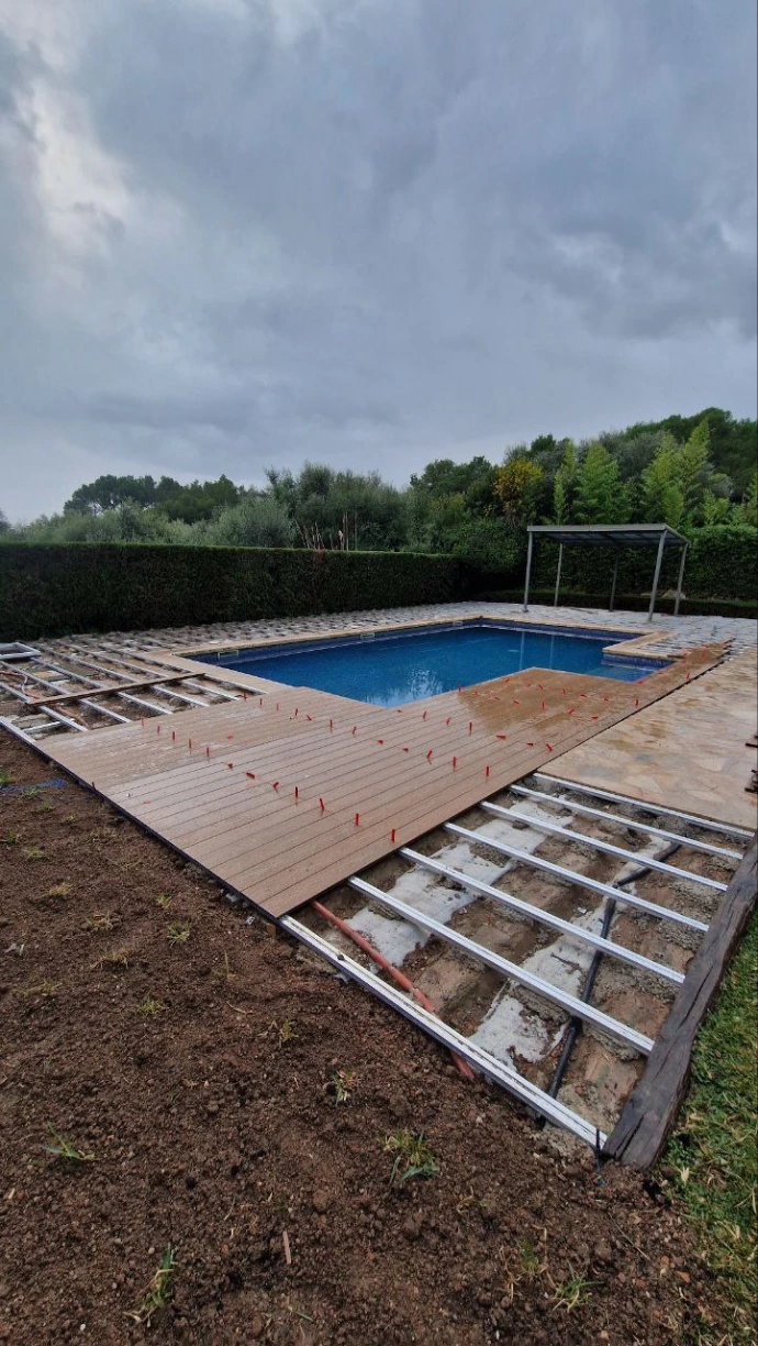 Decking installation